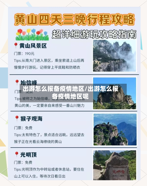 出游怎么报备疫情地区/出游怎么报备疫情地区呢-第2张图片